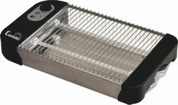 Broodrooster COMELEC TP-712/7012 600W Zwart Roestvrij staal