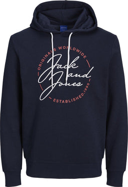 JACK & JONES JORJERRYS SWEAT HOOD FST - Heren Trui - Maat L - (2022)
