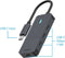 Rapoo USB-C Hub, USB-C naar USB-C, grijs