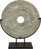Non-branded Ornament Laza 42 X 48,5 Cm Steen/staal Grijs