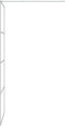vidaXL - Inloopdouchewand - 80x195 - cm - transparant - ESG-glas - zilverkleurig