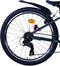 Volare XC Race - Kinderfiets 24 Inch - 21 Versnellingen - Grijs Blauw