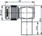 Telegärtner 100023723 100023723 TNC-connector Stekker, haaks 50 Ω 1 stuk(s)