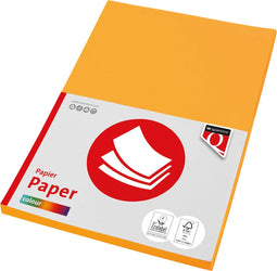 Kopieerpapier quantore col-100 a4 120gr diepgeel | 10 stuks