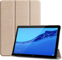 iMoshion Huawei MediaPad T5 - Trifold Bookcase - Auto-wake functie - Goud