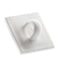 Klika - Kleefoogje 19x19 mm wit 100 stuks - 11 stuks