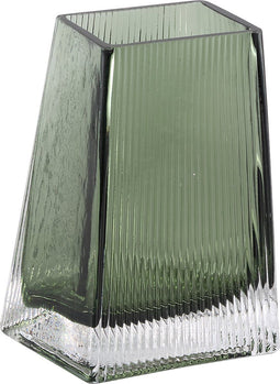 PTMD Alese Vaas - 9,5 x 15 x 26 cm - Glas - Groen