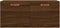 vidaXL - Wandkast - 80x36,5x35 - cm - bewerkt - hout - bruin - eikenkleur