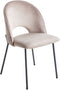 Set van 2 eetkamerstoelen COVELO Taupe