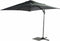 SenS-Line Honolulu zweefparasol vierkant - 250x250 cm - Antraciet