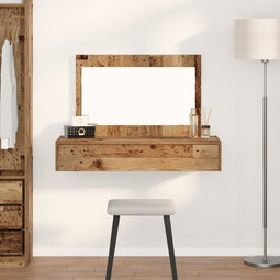 vidaXL - Wandgemonteerde - Kaptafel - - - Vintage - Hout - - - 100x40x70 - cm