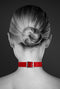Bijoux Pour Toi Fetish - Halsband met Ring - Rood