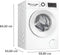 Bosch Serie 6 WGG246ZEFG - Wasmachine - 9 kg - 1600 rpm - Iron Assist - Energielabel A - Wit