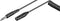 Wentronic AVK 116-500 - Stereo 6,3mm Jack Verlengkabel - 5 meter gekruld - Zwart