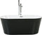 HAVANA - Badkuip - Zwart - 75 x 150 - Acryl