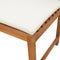 vidaXL - Tuinbank - met - Kussens - 100x50x91 - cm - Massief - Acaciahout