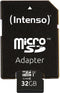 Intenso 3433480 - MicroSDHC 32GB - Class 10 - Zwart