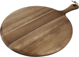 Olympia GM308 - Ronde Acacia Plank 33cm - Handwas - Bruin