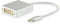 Equip 133453 - USB-C naar DVI-D kabel - 15 cm - Wit