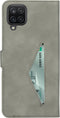 Mobiparts Galaxy A12 (2021) - Classic Wallet Case - Ruimte voor pasjes - Granite Grey