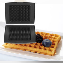 FRITEL Set bakplaten - 6x10 Traditionele wafels - PFAS-vrij - EXCLUSIEF TOESTEL