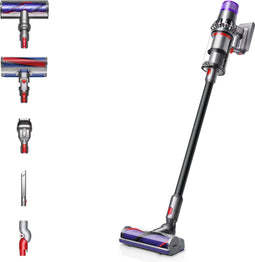 Dyson V11 Total Clean - Steelstofzuiger - 3 reinigingsstanden - Sprayed Nickel/Blue