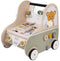 Jack & Jacky - Houten Loopwagen - Educatieve Activiteiten - Multi