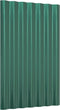 vidaXL - Dakpanelen - 36 - st - 60x36 - cm - gepoedercoat - staal - groen