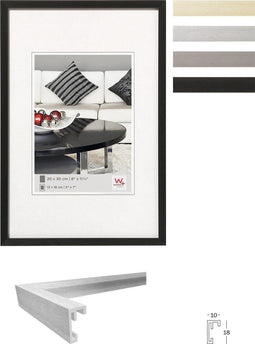 Walther Chair - Fotolijst - Fotoformaat 29,7x42 cm (DIN A3) - zwart