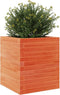 vidaXL - Plantenbak - 40x40x46 - cm - massief - grenenhout - wasbruin