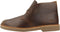 CLARKS Desert Bt Evo - Heren Veterschoenen - Gewaxt Leer - Bruin