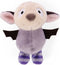 Nici Magnici Pluchen Knuffel Vleermuis Drallula met Magneet, 10cm