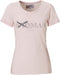 Badman Hunter - T-shirt dames - korte mouw - roze - mt XS
