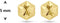 Marie Celeste - Oorknoppen - Gediamanteerd ster - Goud 14 karaat - 5 mm