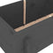 vidaXL - Plantenbak - verhoogd - 160x50x57 - cm - massief - grenenhout - grijs