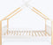 Hypnia - Peuterbed - Kinderbed - Huisbed Odyssee - Kinderbedden 90 x 190 - Lattenbodem - Bedbodem - Met Bedhek - Zonder Lades - Eenvoudige Montage - Goed Verstevigd - Tijdloze Bedbodem - Geschikt Voor Ieder Matras