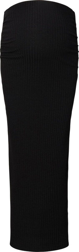 Supermom Rok Rib - Kokerrok - Stretchy met elastische plooitjes - M (40)
