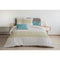 HOME LINGE PASSION Nat dekbedset - 3 stuks - 260 x 240 - 100% katoen, draaddichtheid 57 - Honing