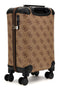 Guess Berta 18 in 18 Wheeler Dames Reiskoffer/Handbagage - Beige - One Size