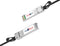 Aruba 10G SFP+ - DAC kabel - 1m Aluminium Rood Zwart