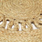 vidaXL - Vloerkleed - handgemaakt - 90 - cm - gevlochten - jute