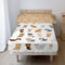 Happy Friday Sheet set 2 pieces Cats 160x270 cm (Single) Multicolor