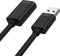 Unitek Y-C418GBK - USB A Kabel - 5 m - Zwart