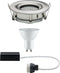 Paulmann Nova Plus - LED-Inbouwspots - Dimbaar - GU10 - Geborsteld staal (set van 3)