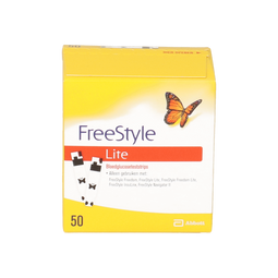 Abbott FreeStyle Lite Teststrips – 50 stuks | Nauwkeurig & Snel Glucose Meten