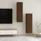 vidaXL - Tv-wandmeubels - 2 - st - 30,5x30x110 - cm - bruin - eikenkleur