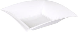 Goldplast Bord - diep bord - reusable - vierkant - 1-vaks - pP - 18x18cm - wit - 25 stuks