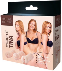 Dream Toys - The Girl Next Door 3 masturbators Tina vagina anus mond