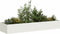 vidaXL - Plantenbak - 280x80x40 - cm - staal - wit