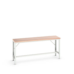Bott Verso+ IHV Werkbank MPX wb - In hoogte verstelbaar 780-930 mm - Stalen frame RAL7035 Lichtgrijs - 2000x600 mm